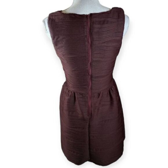 REWIND BURGUNDY TEXTURED DRESS SZ.M EUC. - Picture 4 of 6